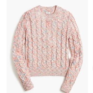 J. Crew Cotton Sweater Red White Blue